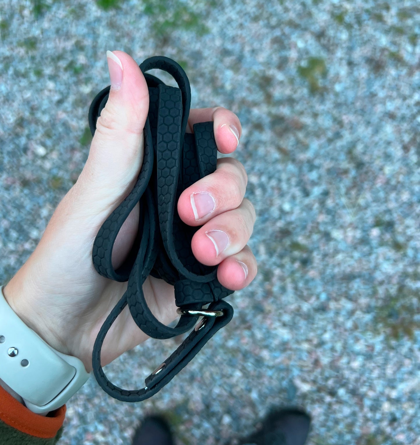 Vattentätt retrieverkoppel i hexa material 1,5-2m