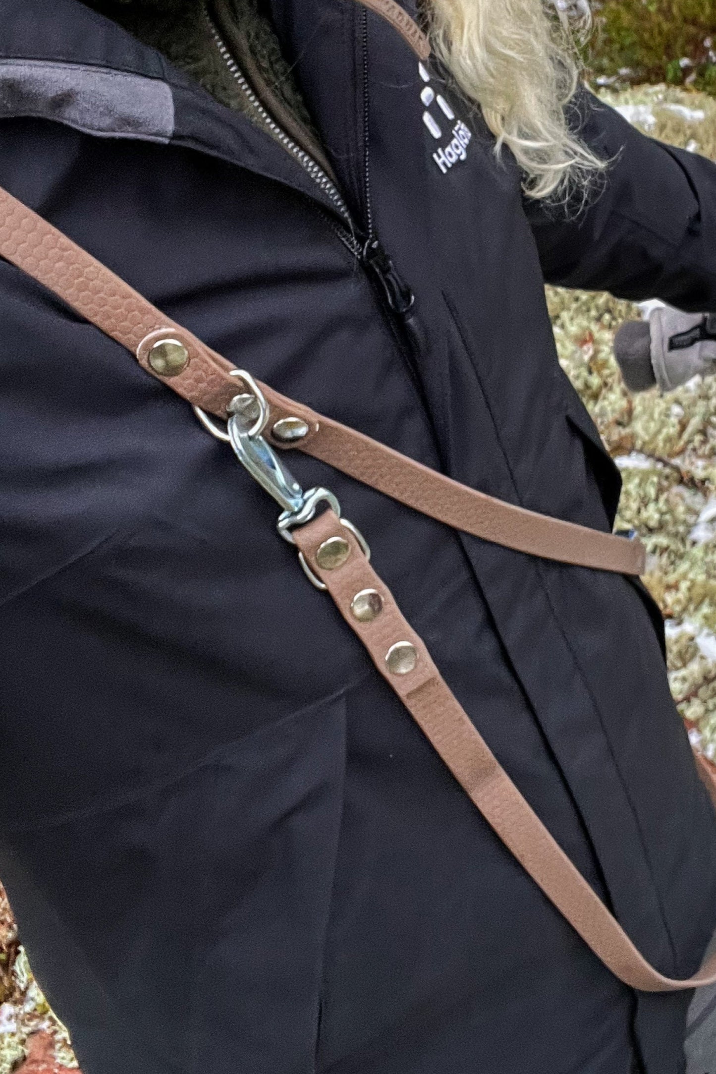 Rex justerbart multikoppel i 2 och 3 meter. Koppel i hexa material att anpassa. Fäst runt kroppen eller justera längden