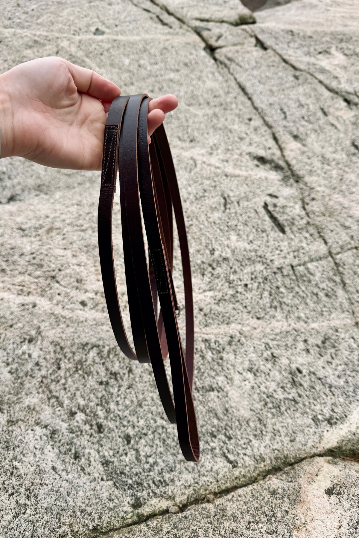 Läder | Svante läderkoppel (smal) 4m - LIMITED EDITION