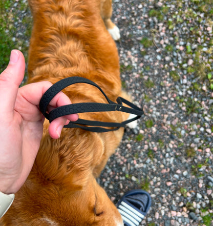 Svante 2 meter och 3 meter nosework koppel med swedish snap hook eller bgb hake. I vattentätt hexa material som inte luktar 